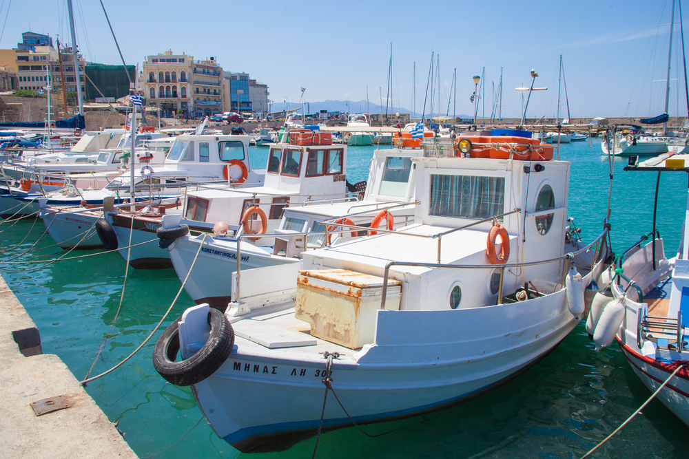 Amarrage d'un bateau